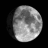 Moon age: 9 days, 20 hours, 41 minutes,80%